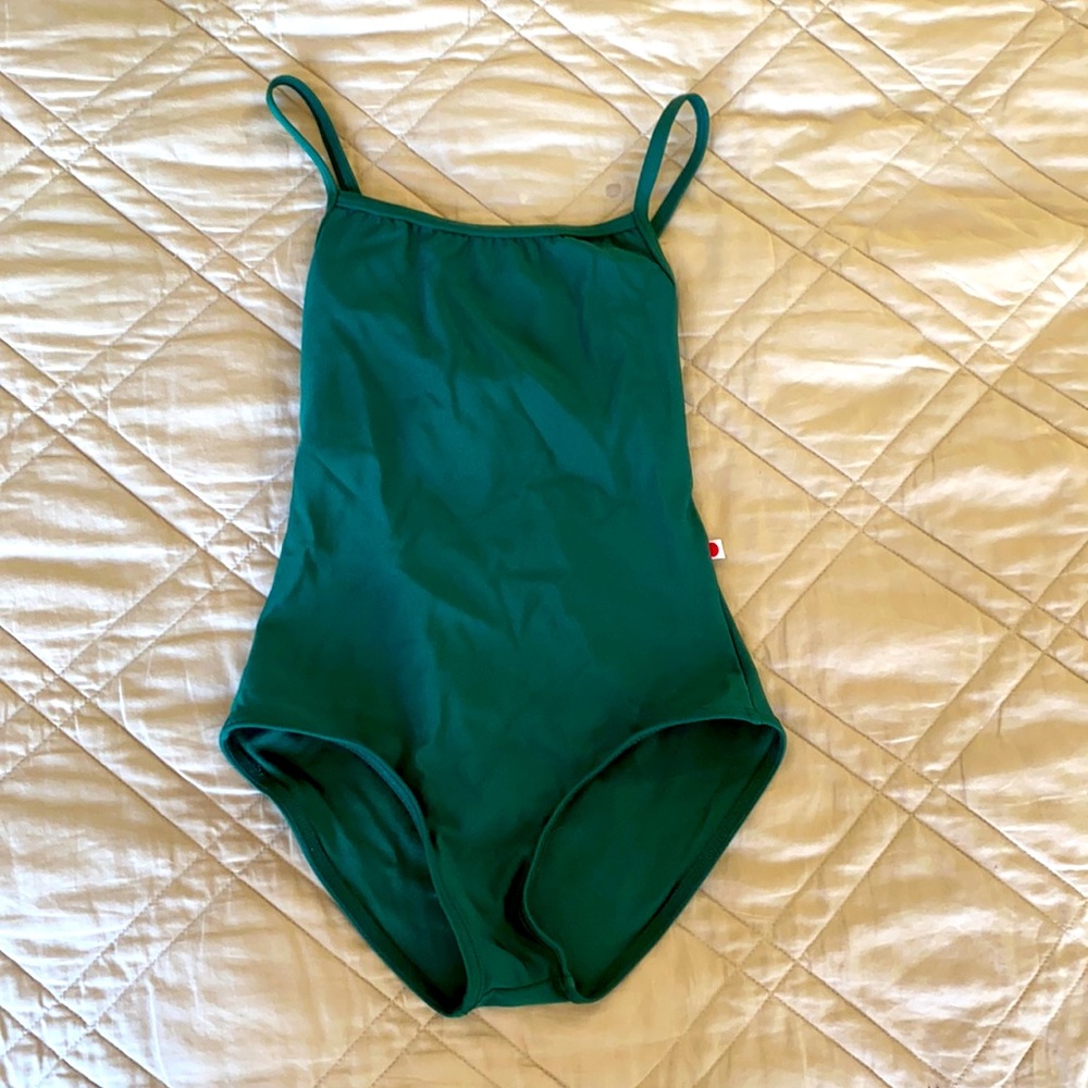 Yumiko Girls Green Daniela Leotard
